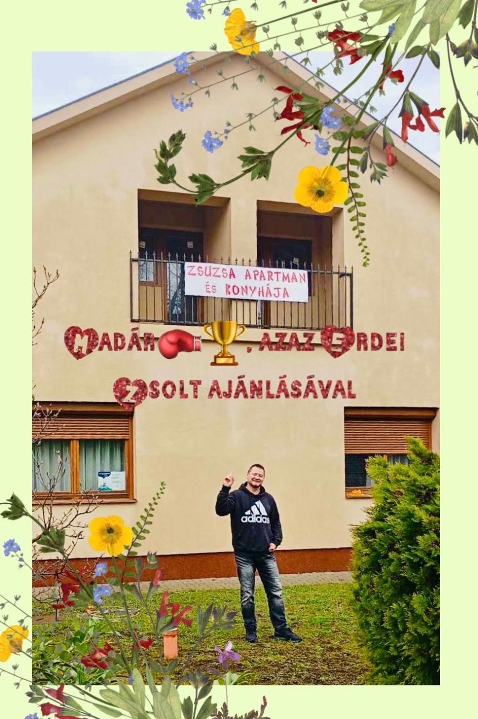 Zsuzsa Apartman Hajdúszoboszló Eksteriør billede